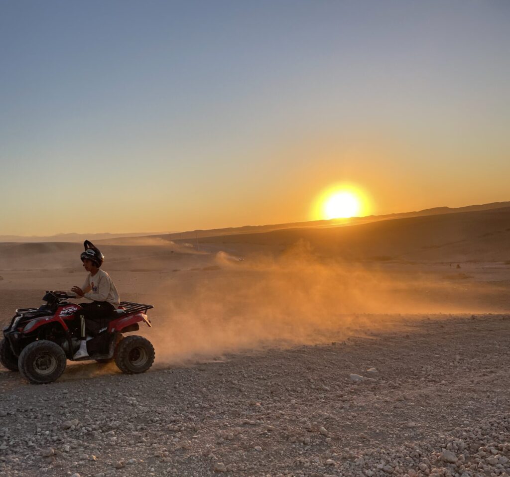 Sunset Quad Agafay Experience